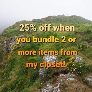 25% off when you bundle two or more items!